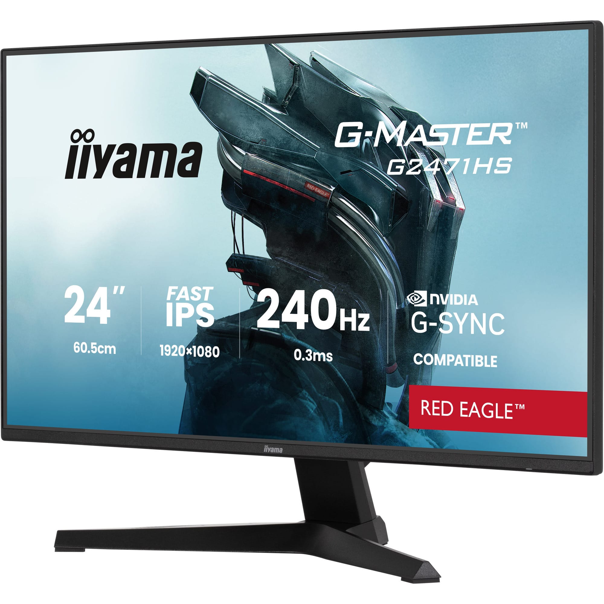 iiyama G-Master Red Eagle G2471HS-B1 23.8" 240Mhz gaming monitor - Afbeelding 2