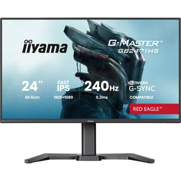 iiyama G-Master Red Eagle GB2471HS-B1 23.8" 240MHz gaming monitor