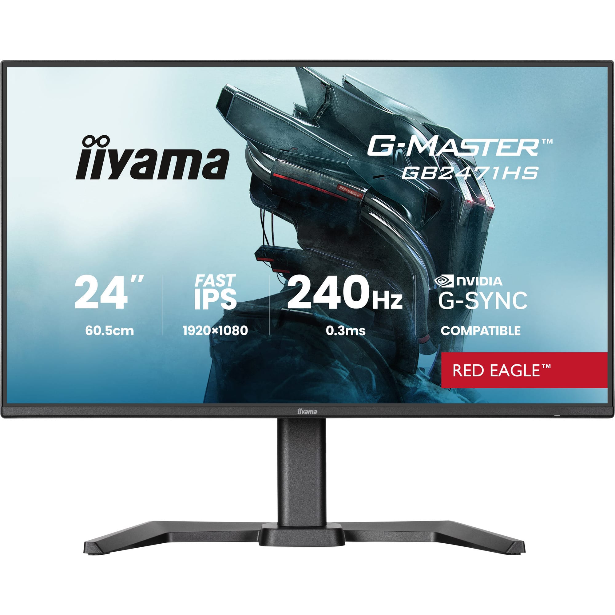 iiyama G-Master Red Eagle GB2471HS-B1 23.8" 240MHz gaming monitor