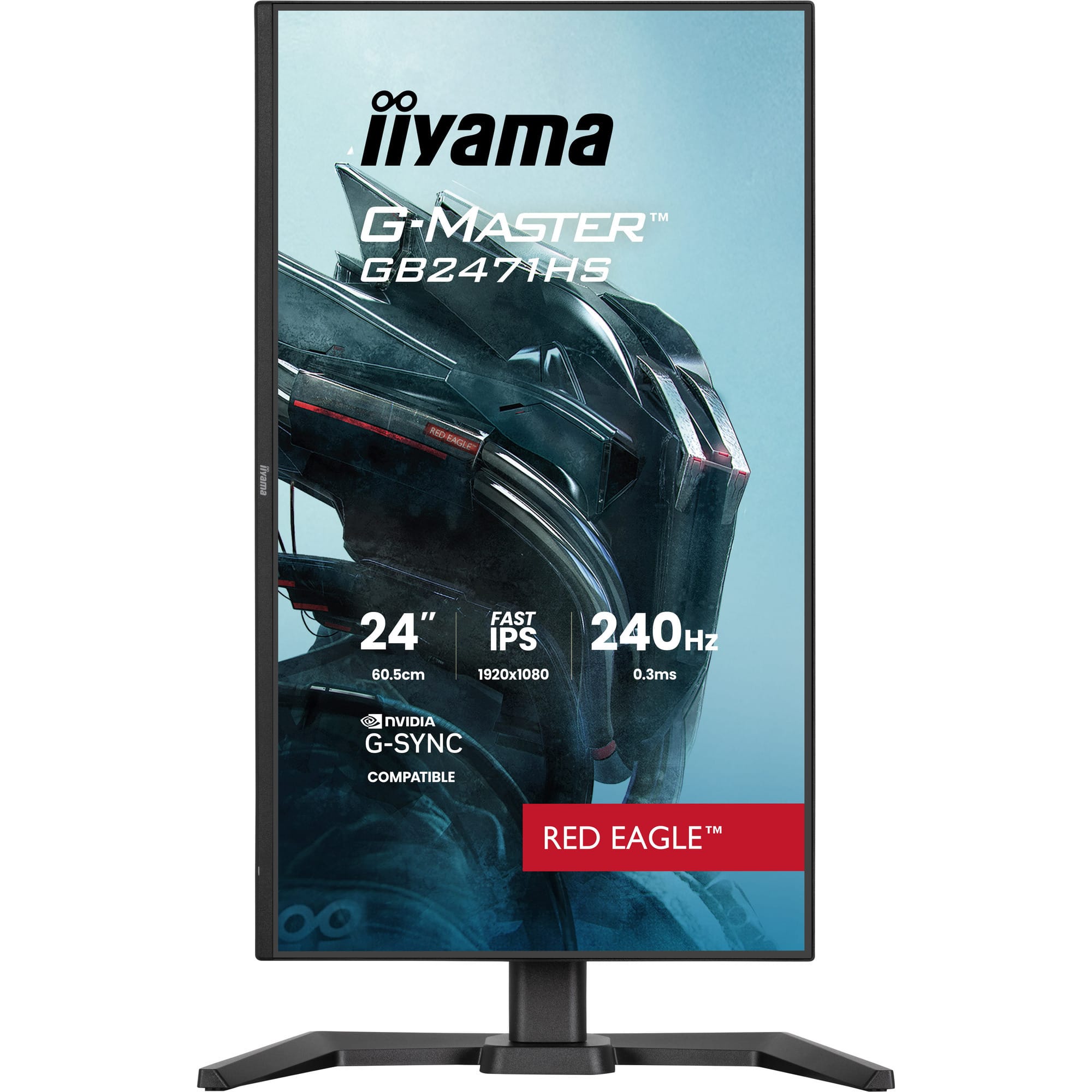 iiyama G-Master Red Eagle GB2471HS-B1 23.8" 240MHz gaming monitor - Afbeelding 2