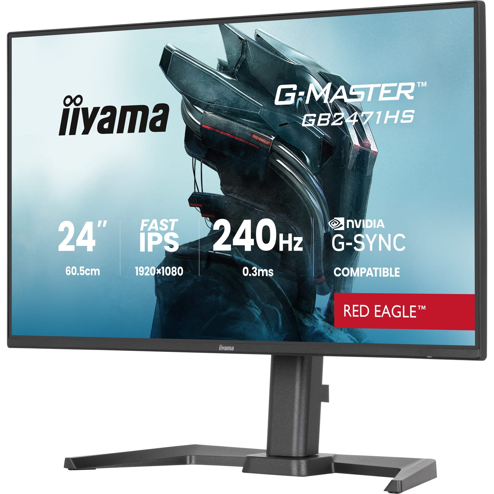 iiyama G-Master Red Eagle GB2471HS-B1 23.8" 240MHz gaming monitor - Afbeelding 3